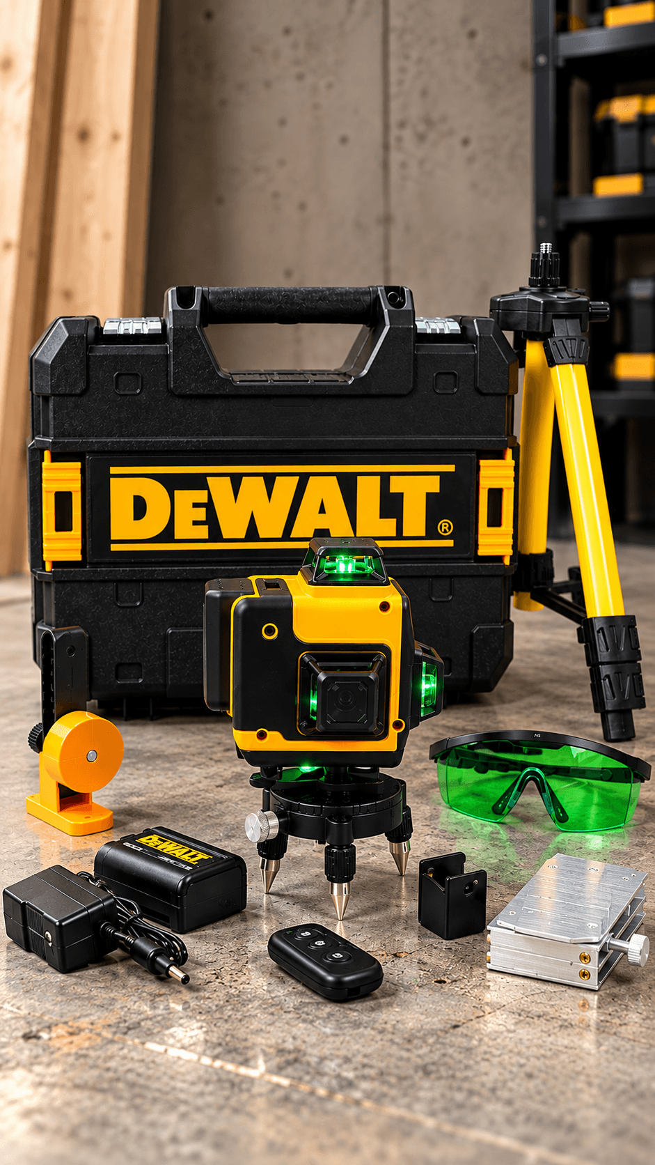 Акумуляторний лазерний нівелір DeWalt